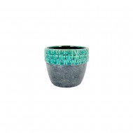 CP100316M, Pot Concrete Rd 14.5x12cm (12/12)       
