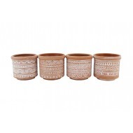 CP93847S, FlowerPotTerracottaMix10.2x8.8cmH(48/48)