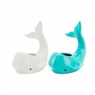 CP96565, Flower Pot Ceramic Whale 19x13x19.5(1/6)