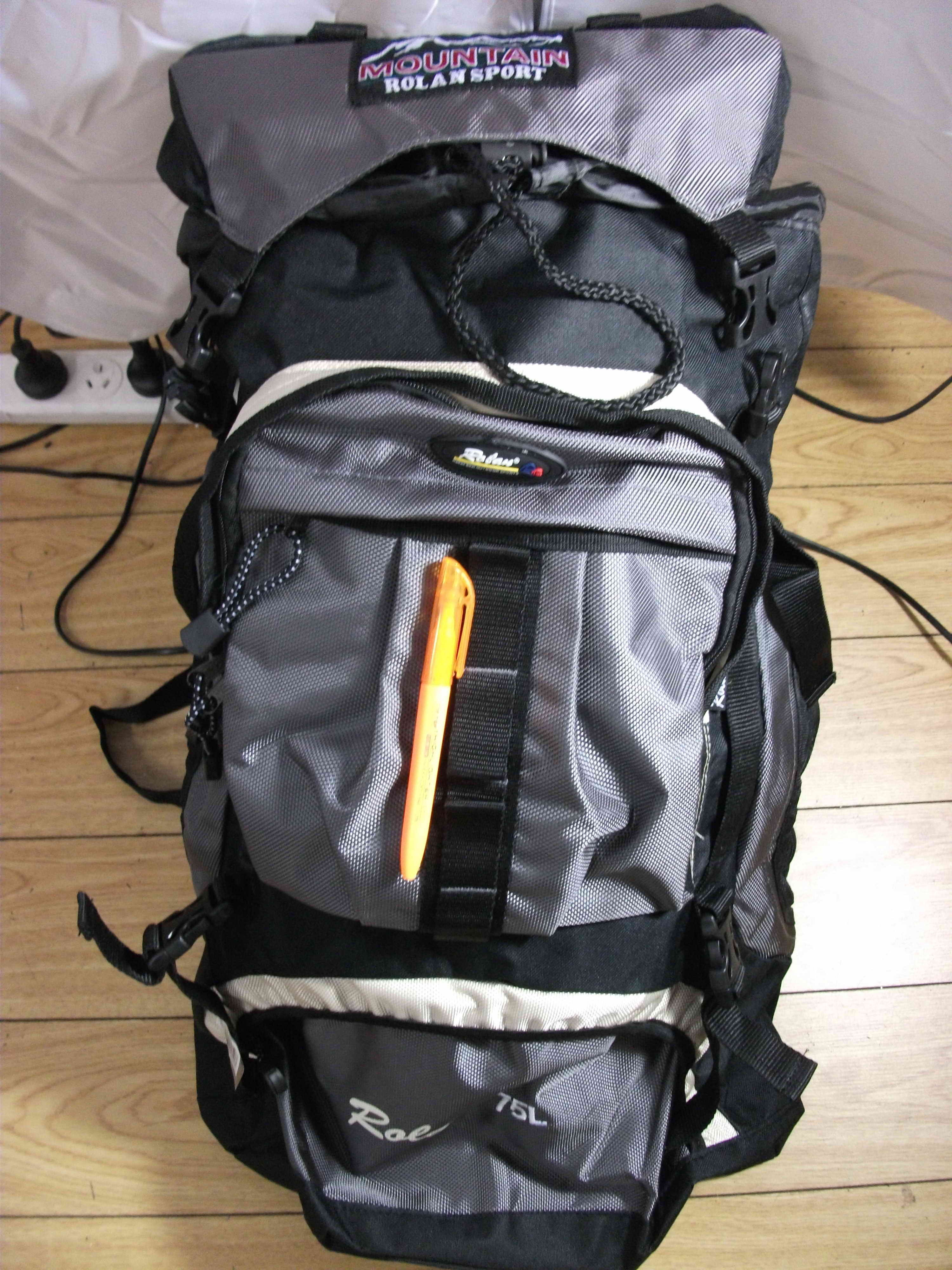 75L big backpack