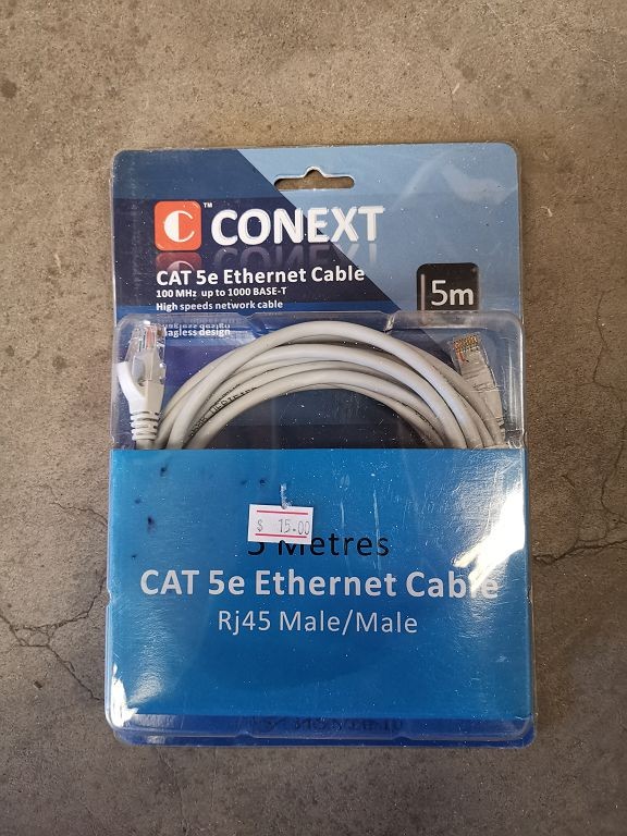 CAT 5e Ethernet Cable 5m