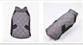 DG6002, DOG GREY NYLON JACKET