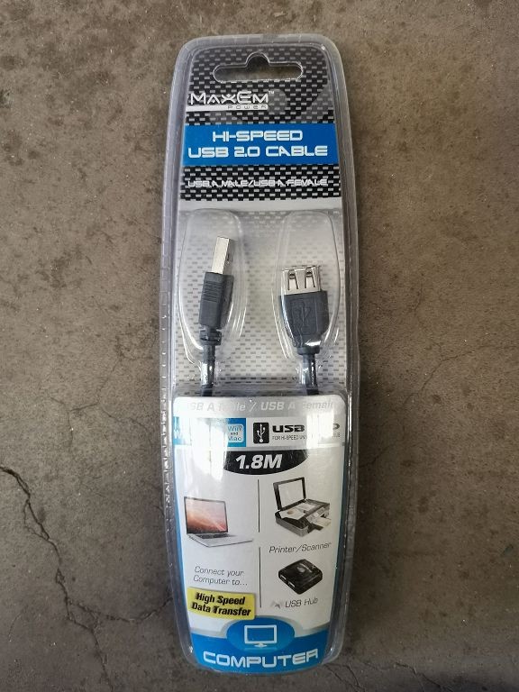 Hi-Speed USB 2.0 Cable 1.8m