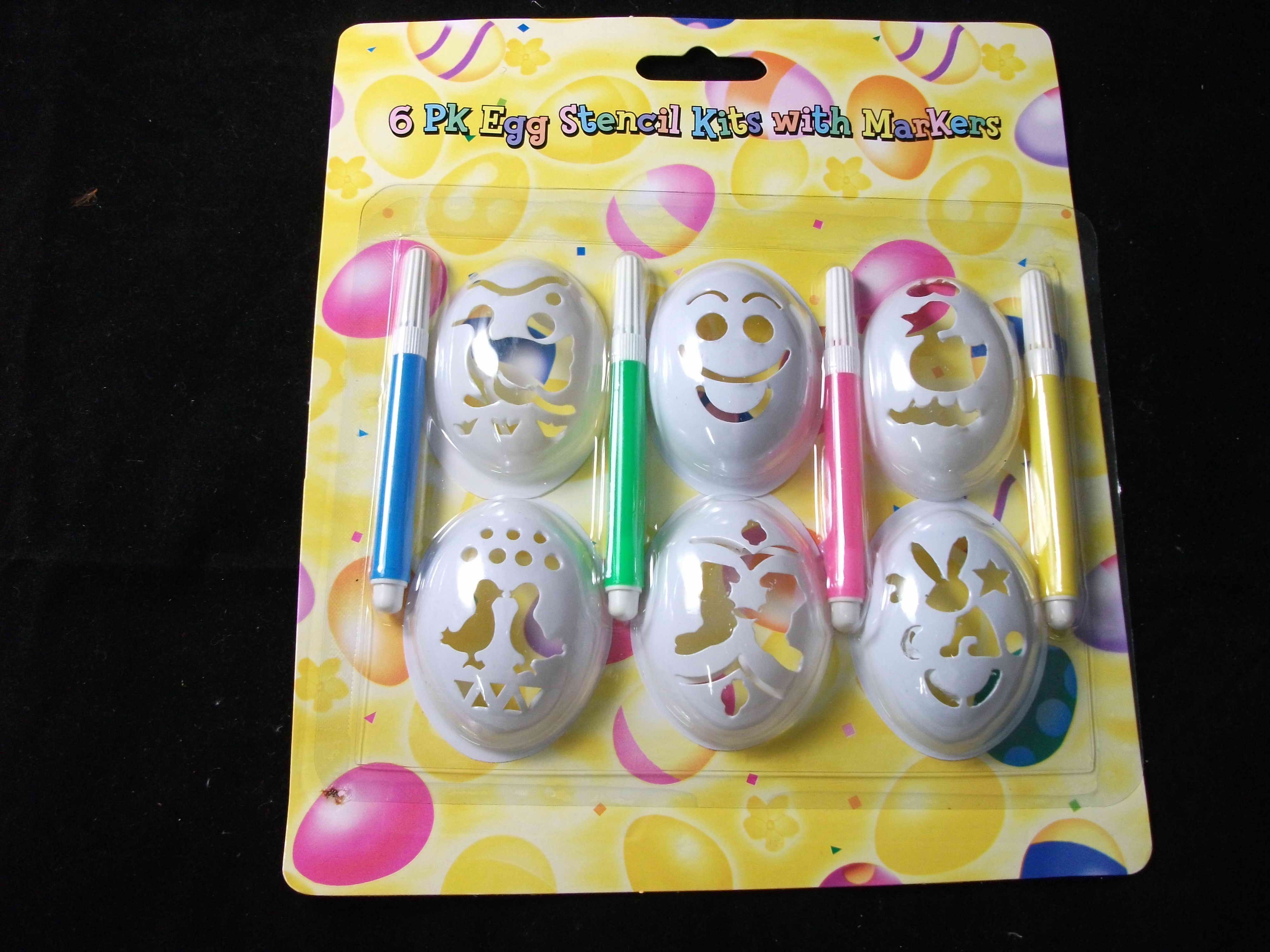 EASTER EGG STENCIL KIT