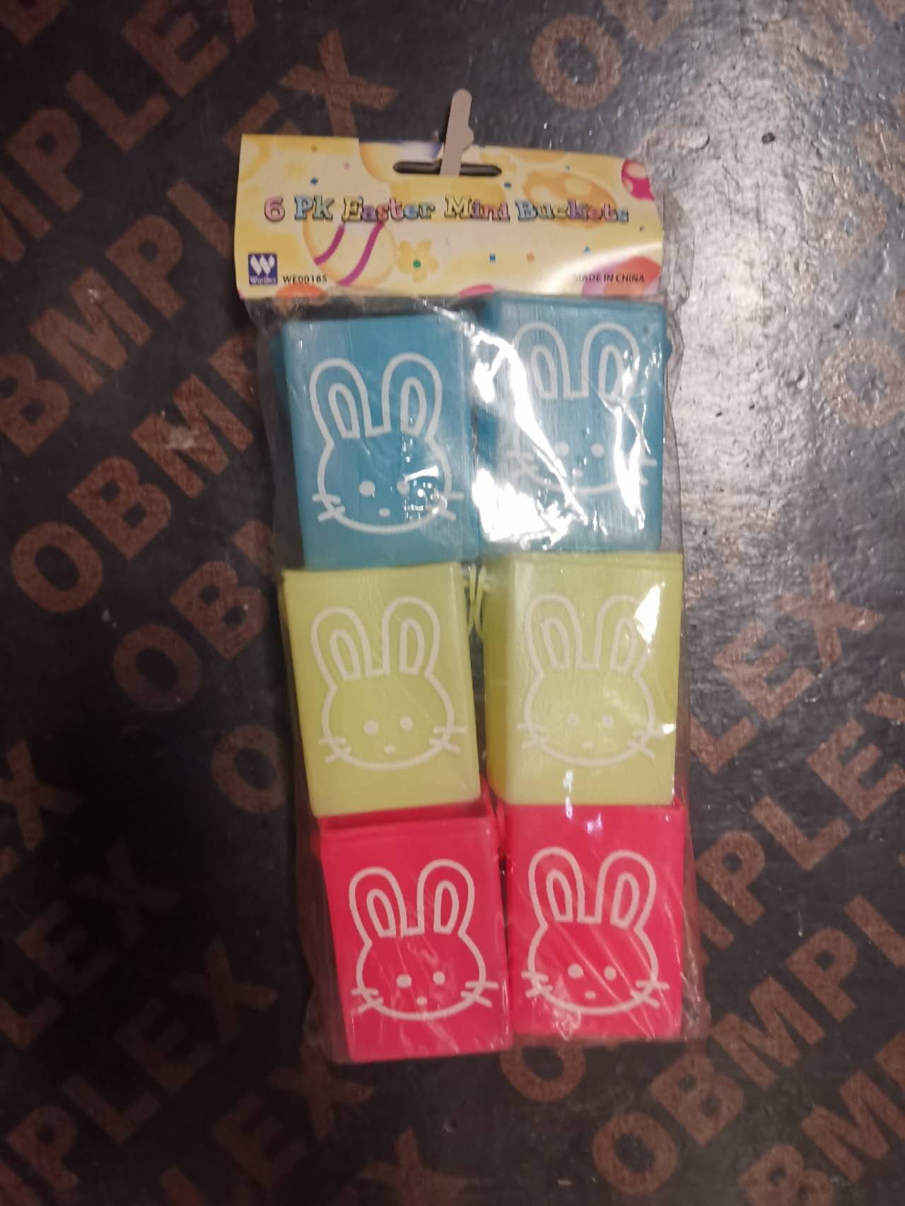23E4, EN030, Easter Mini Basket 6pcs