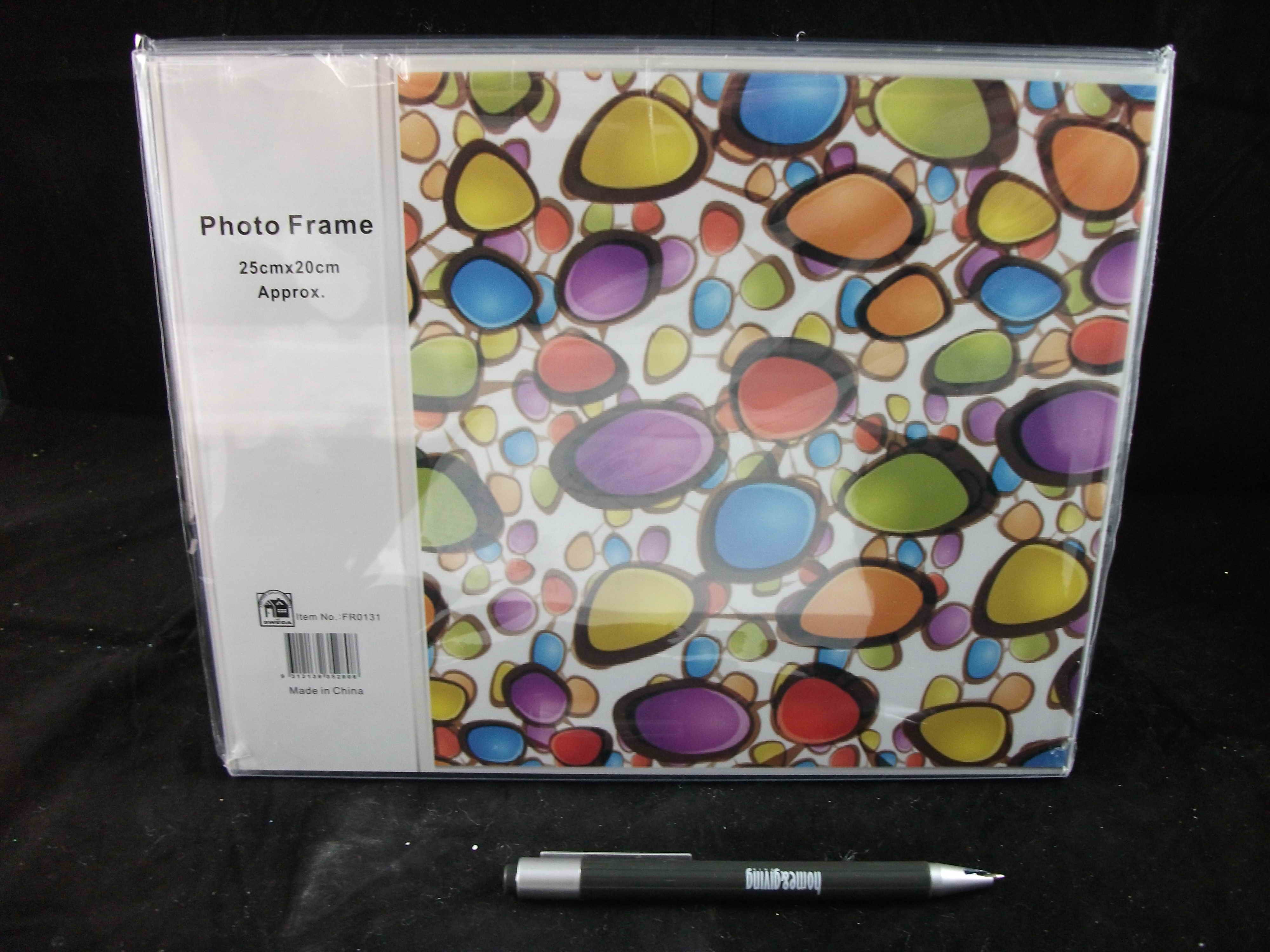 10X8" ACRYLIC L SHAPE FRAME