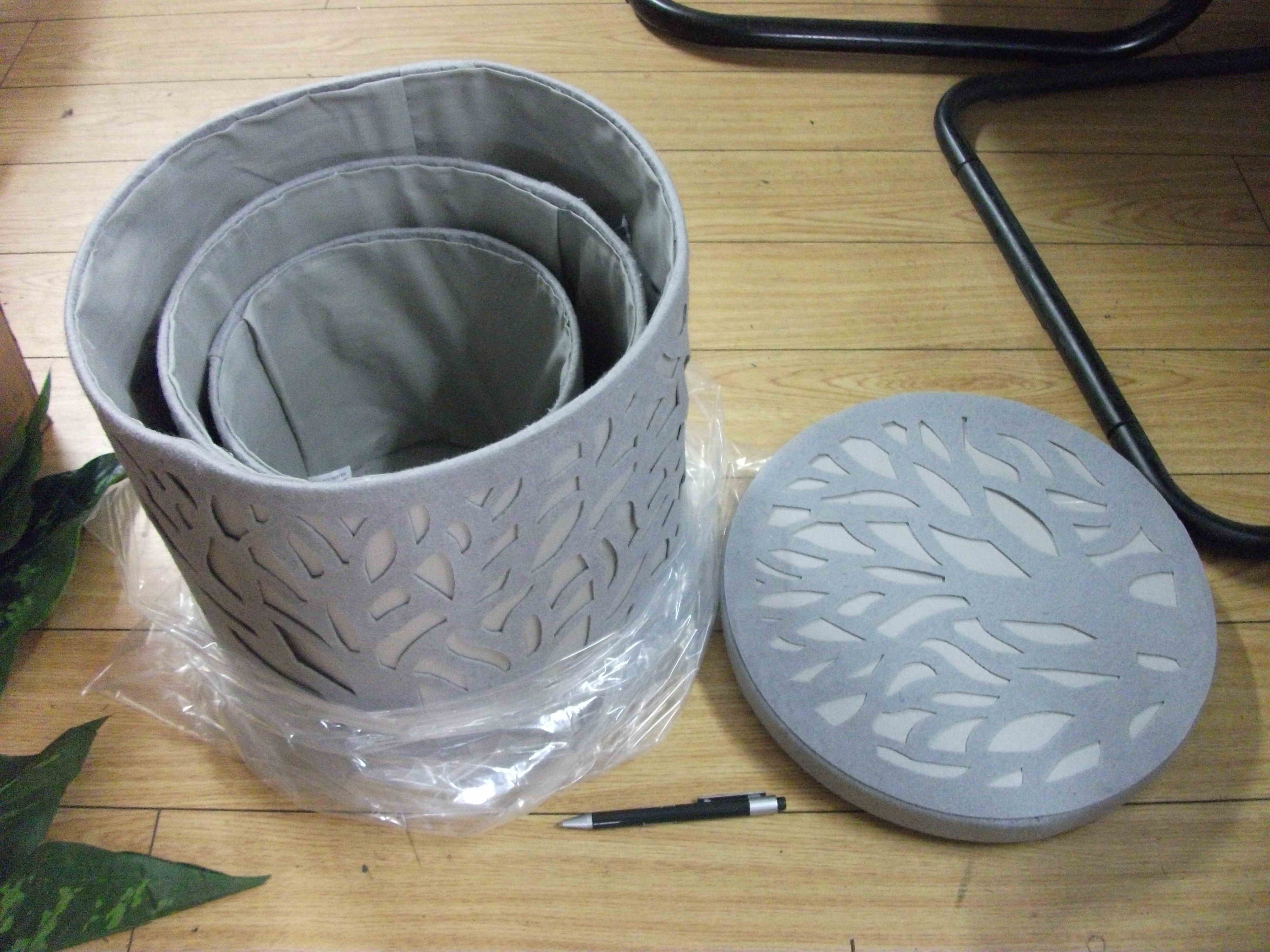 SET 3 HQ ROUND FELT COVERED