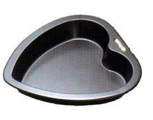 G118, Heart Pan 227x222x38mm, 24pc/ctn