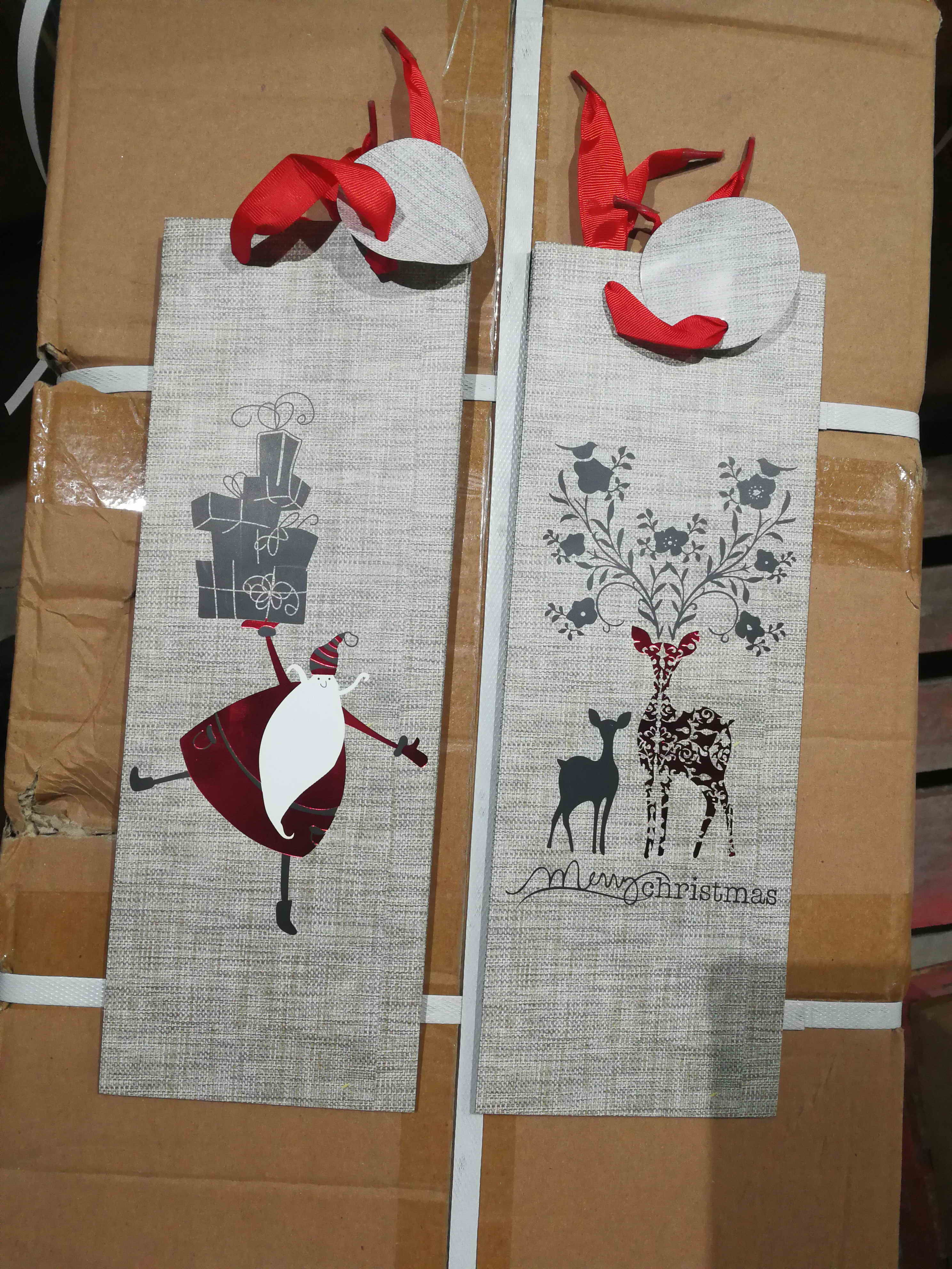 HOT STAMPING XMAS BAG B 4 ASST