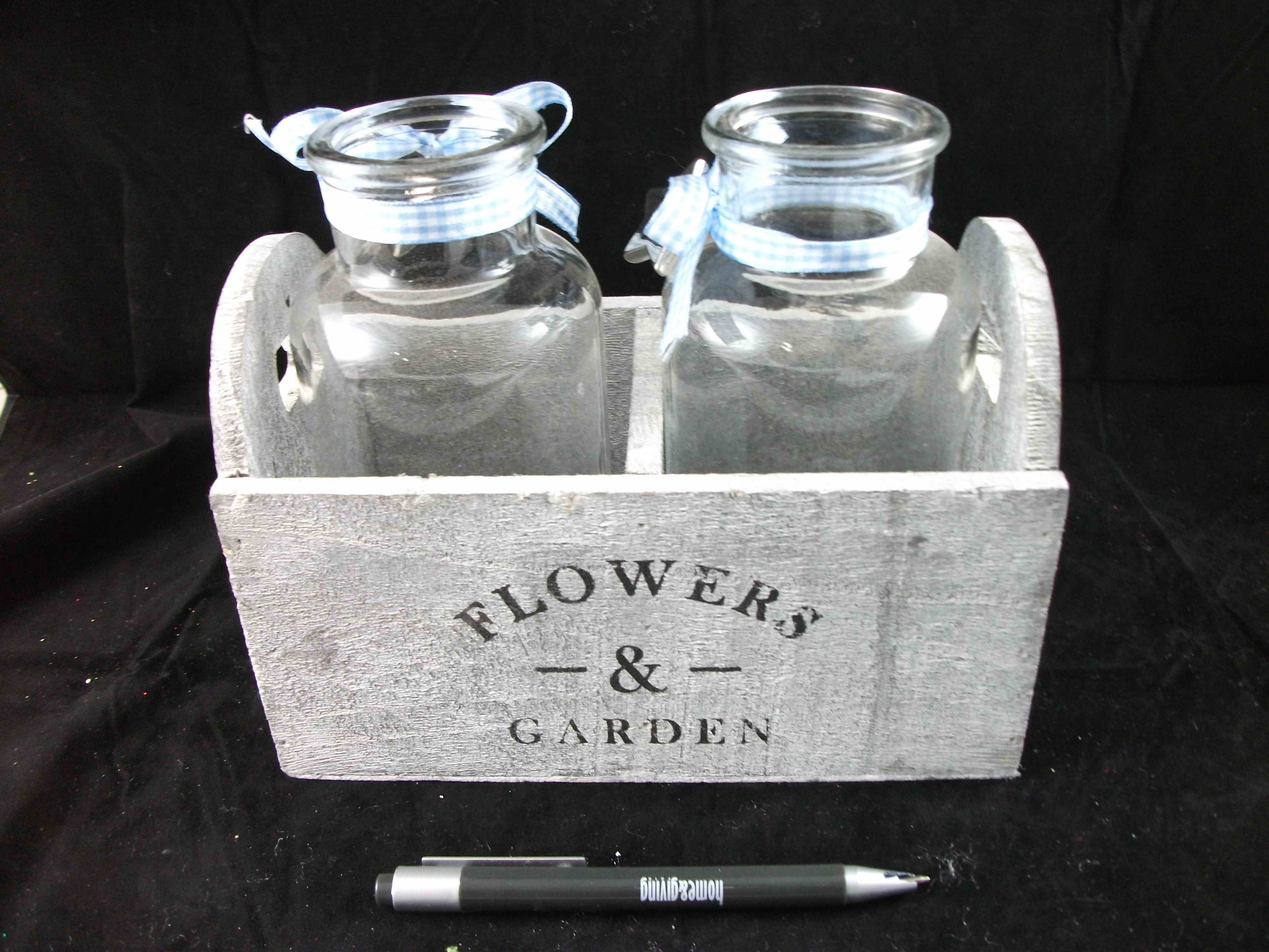 6X4" DBL ACRYLIC FRAME HORIZ