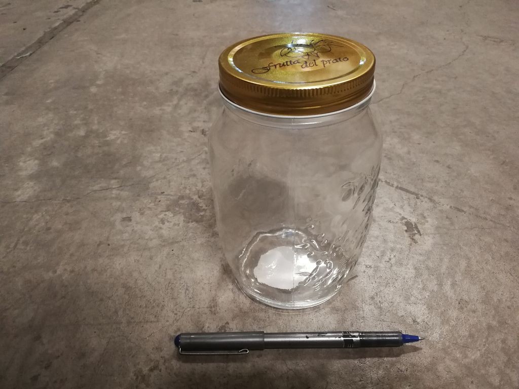 K3H, GLA170166, 1000ML PRESERVING JAR[12/12]