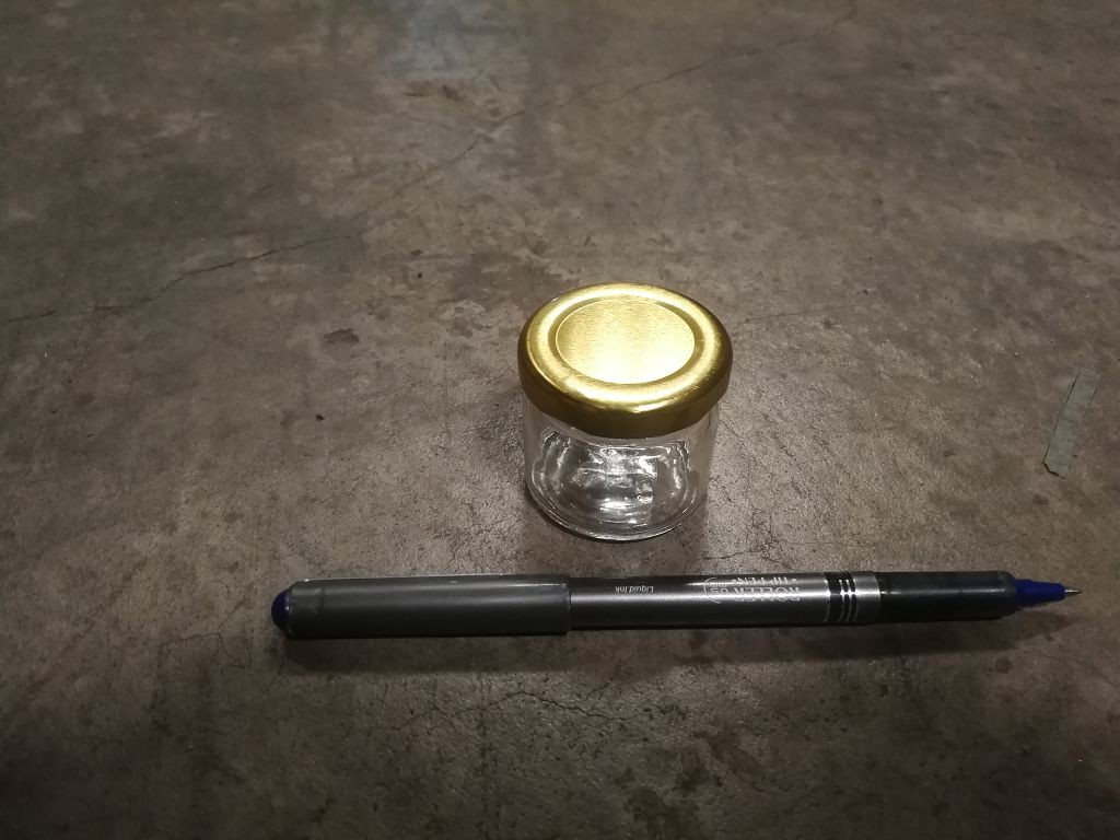 K3H, GLA224609, 30ML ROUND MINI GLA JAR