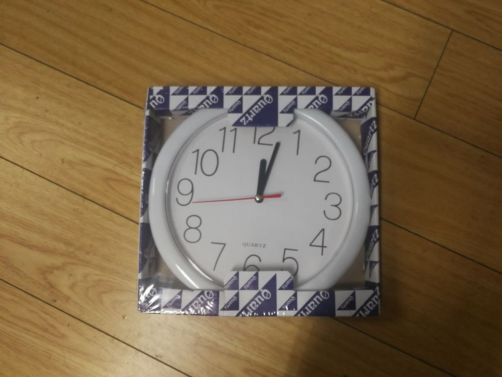 CLOCK KITCHEN 25cm 4ASST