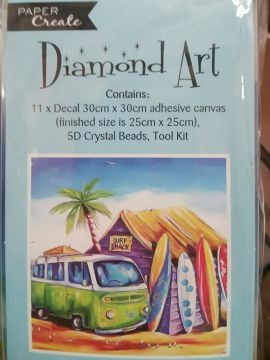 HA0043, DIMOND ART BEACH SCENE 30X30 (6)