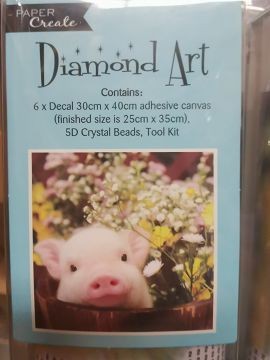 HA0054, DIMOND ART PIG 30X40 (4)