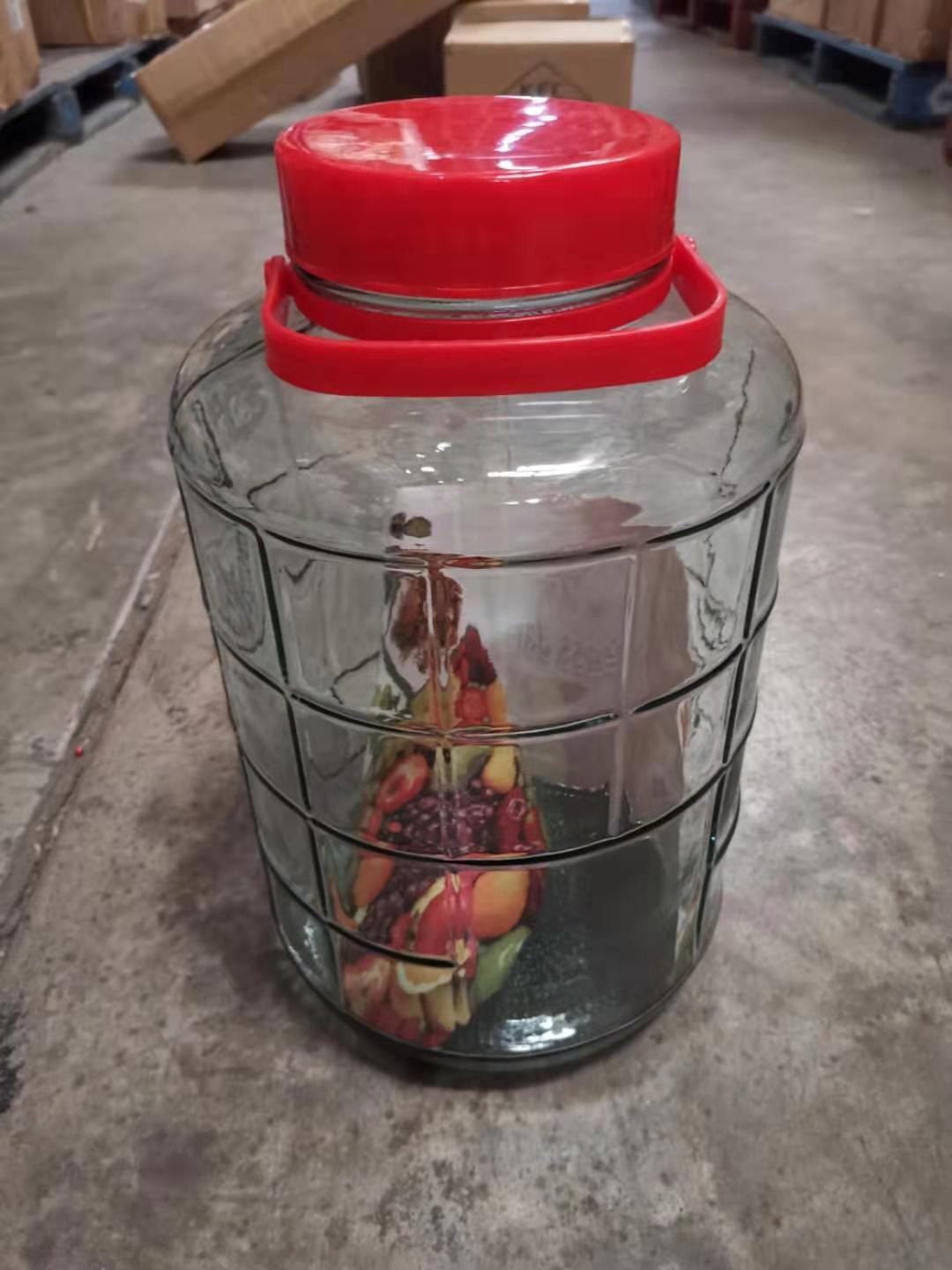 F16M, glass jar 16L