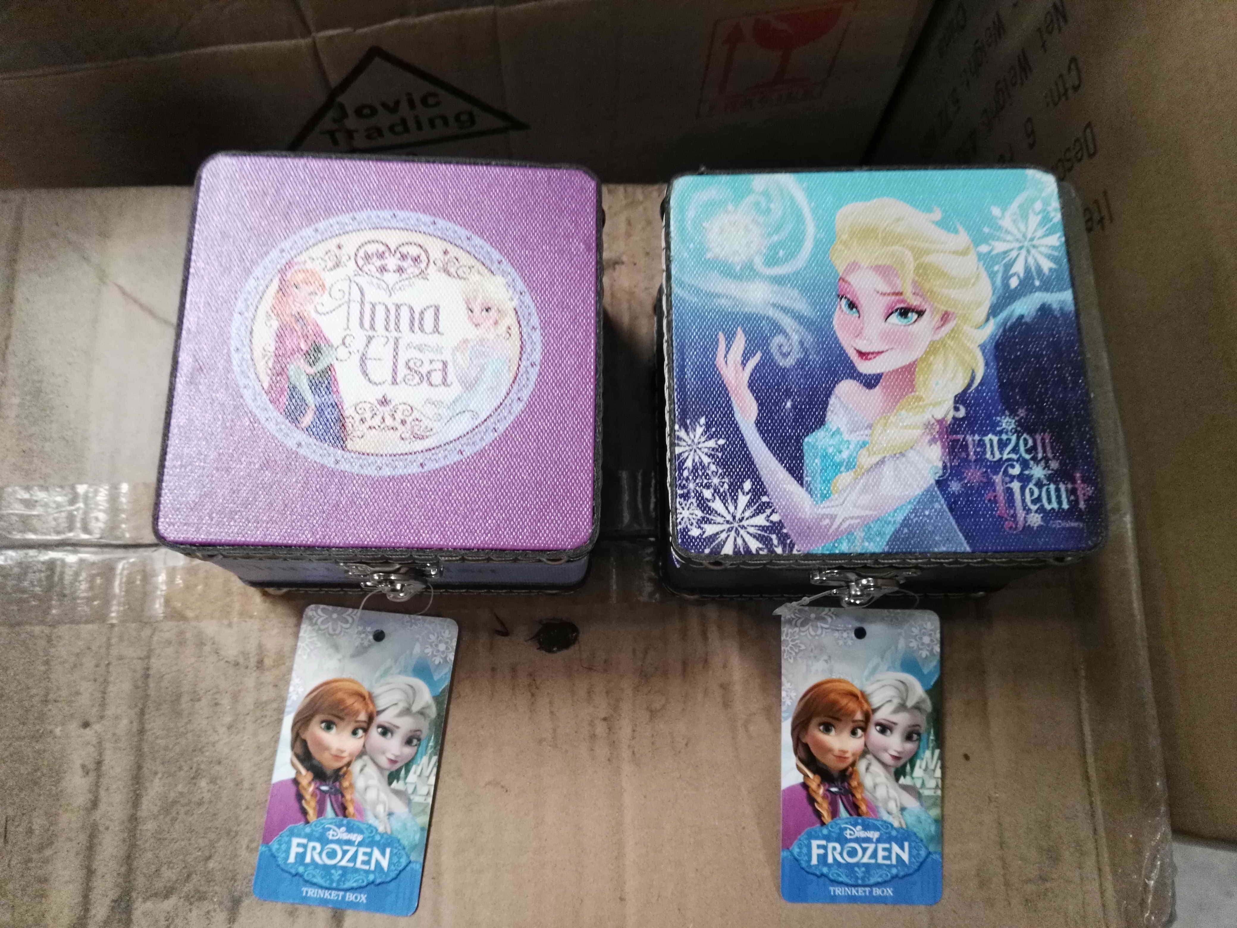 F10M, Trinket Box Frozen 4asst