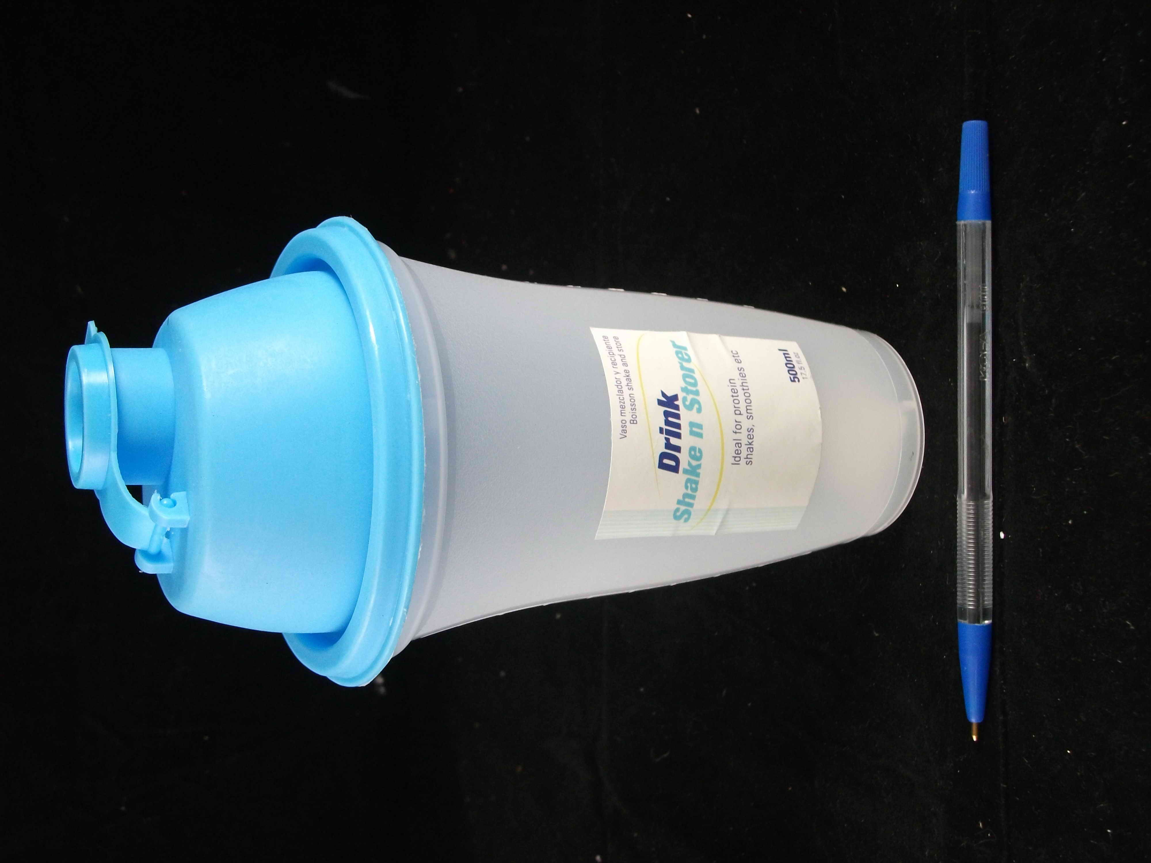 PROTEIN SHAKER 500ml asst col