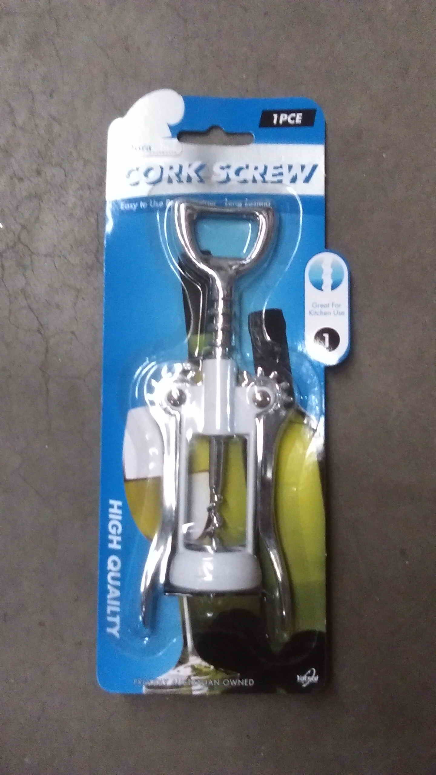 Cork Screw Bottle Opener