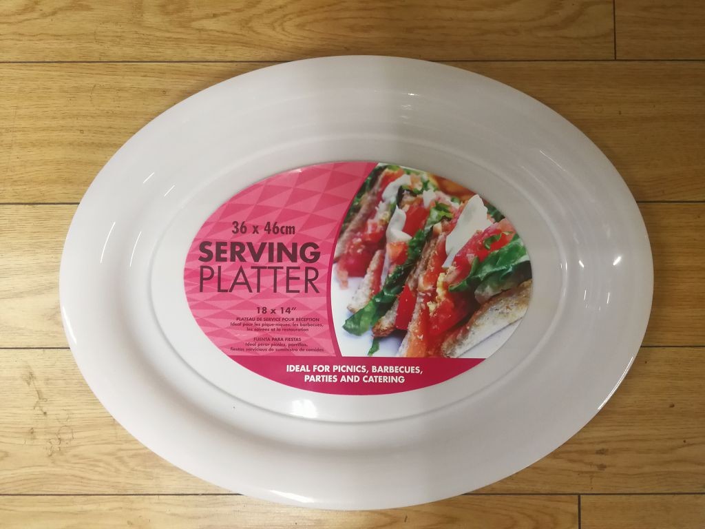 SERVING PLATTER OVALPL. 46x36cm