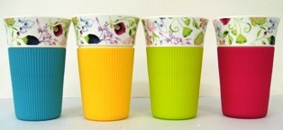 $5.5,MUG WITH SILICON ASST COLORS  380cc 