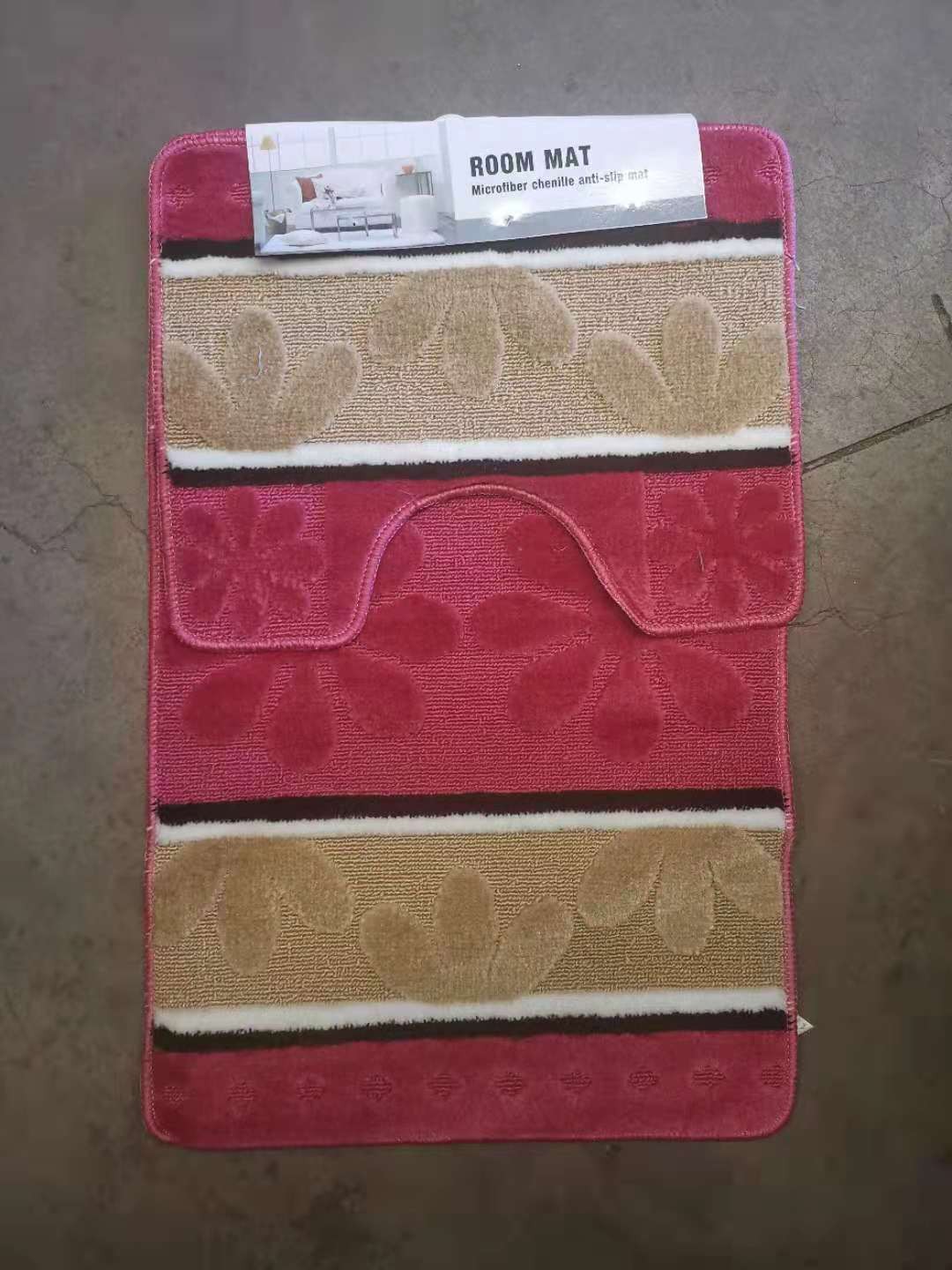 LSS04, toilet mat 2pcs 40x50/50x80