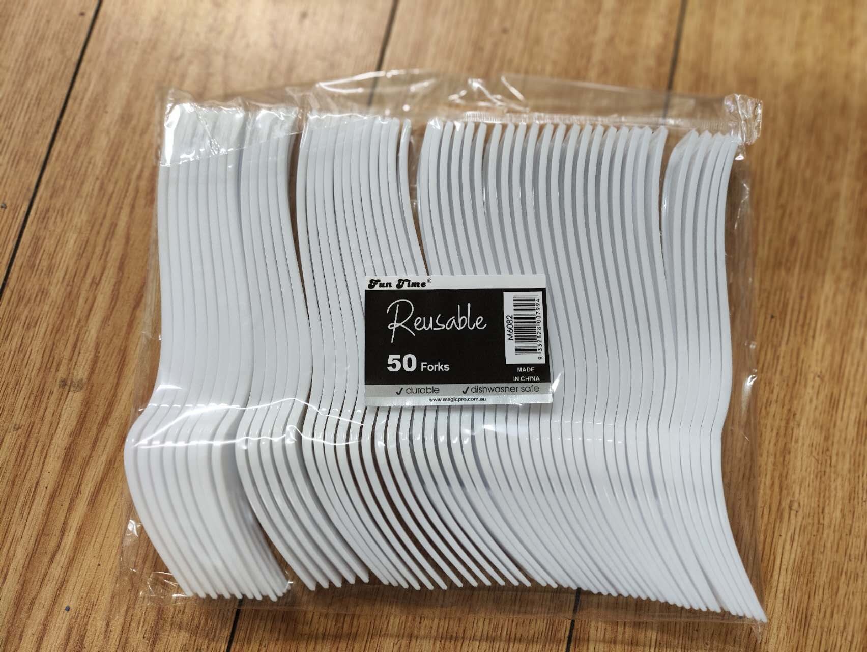 M6082, Reusable Forks 50pcs