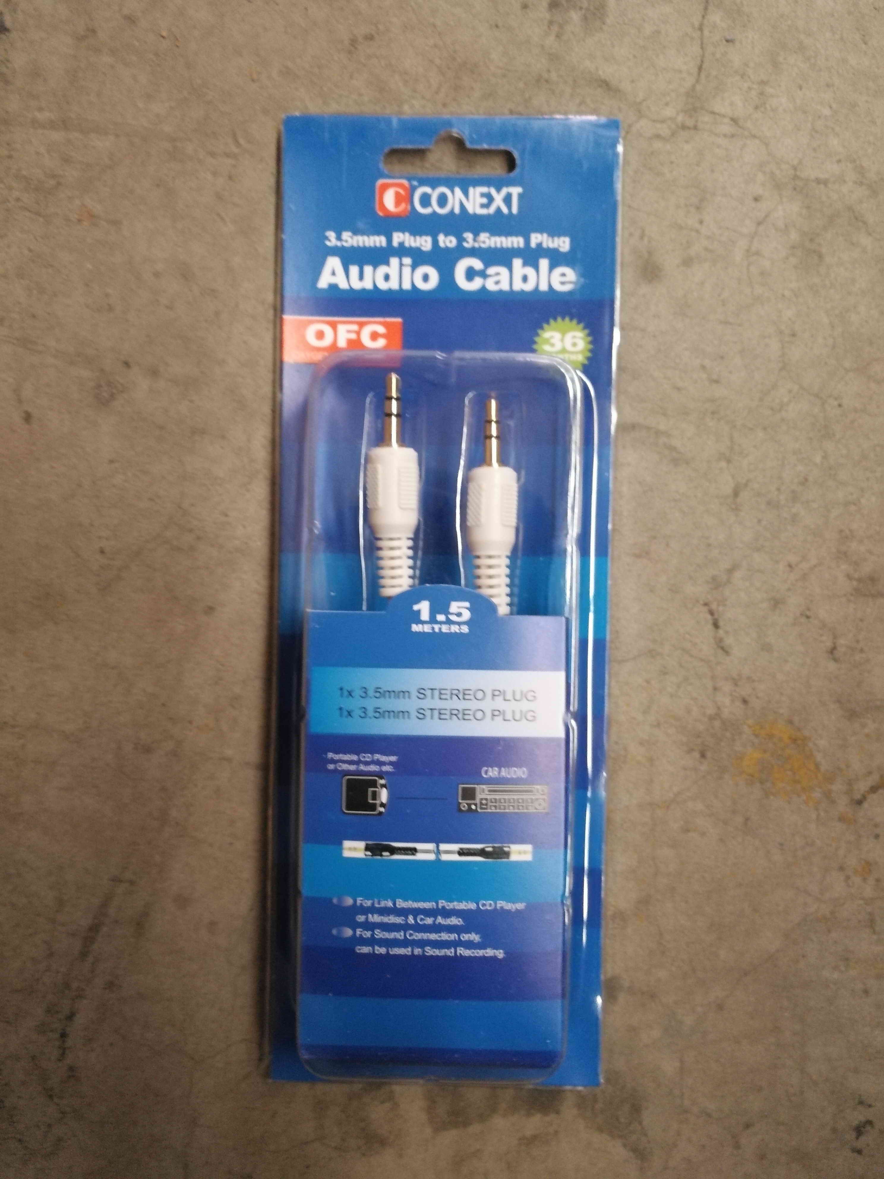 3.5mm stereo plug 1.5m