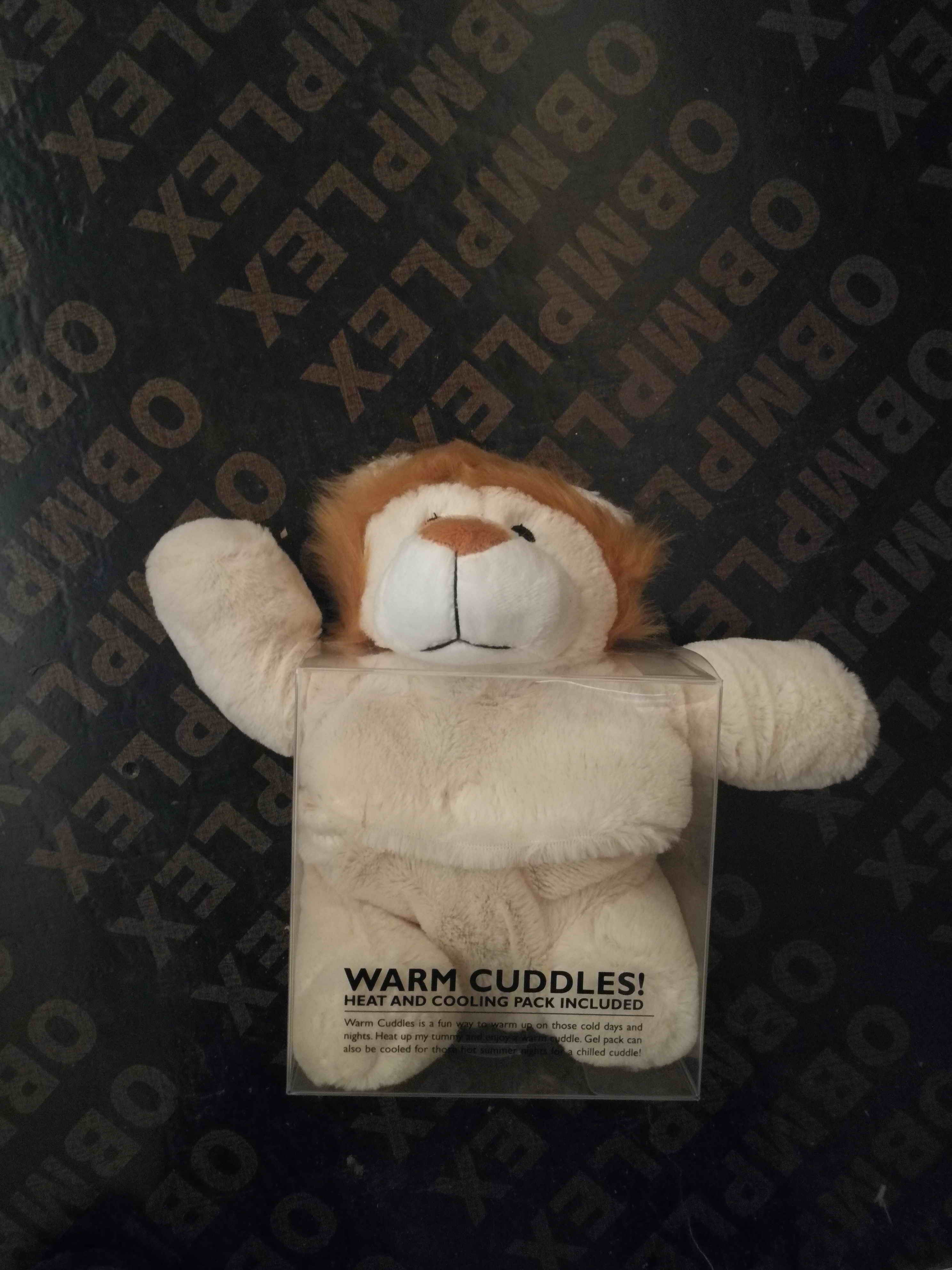 $7 animal warm cuddle w gel pack