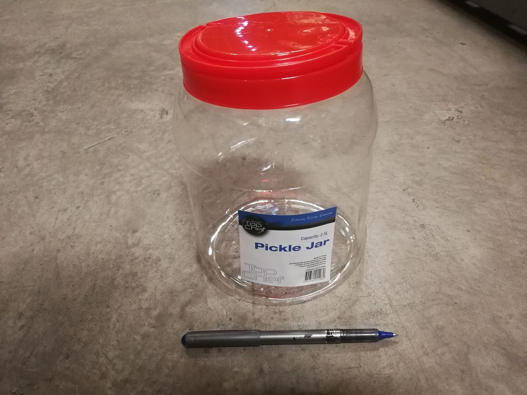 K3H, PLA214082, 2.5L PLSDYIV PICKLE JAR