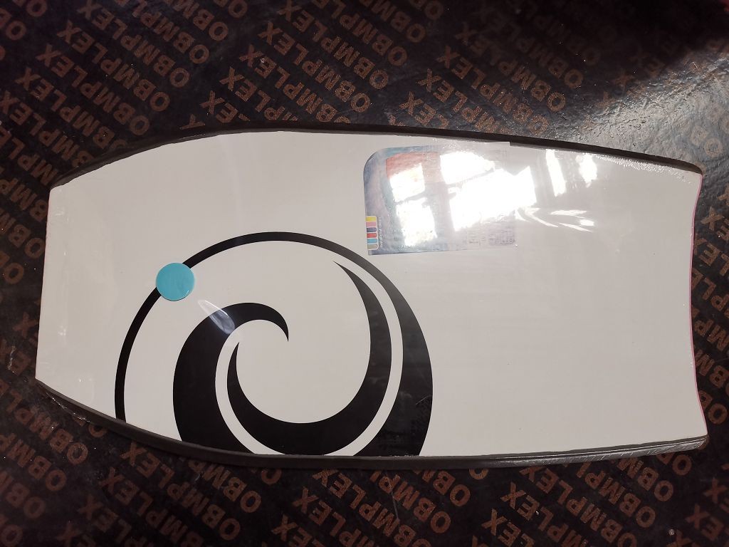 SUM-278, 1pce Slick Body Board 94cm w/leash