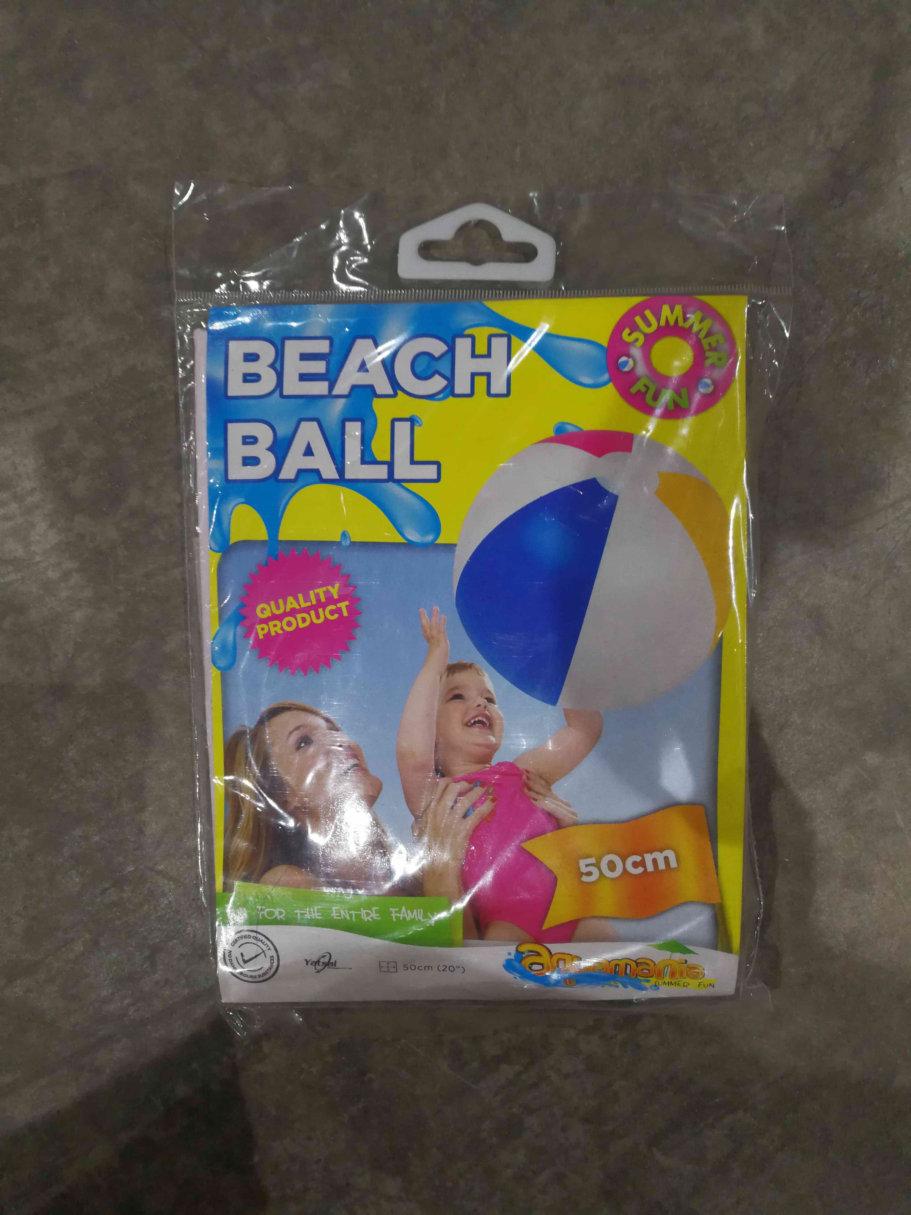 1pce Beach Ball-50cmD