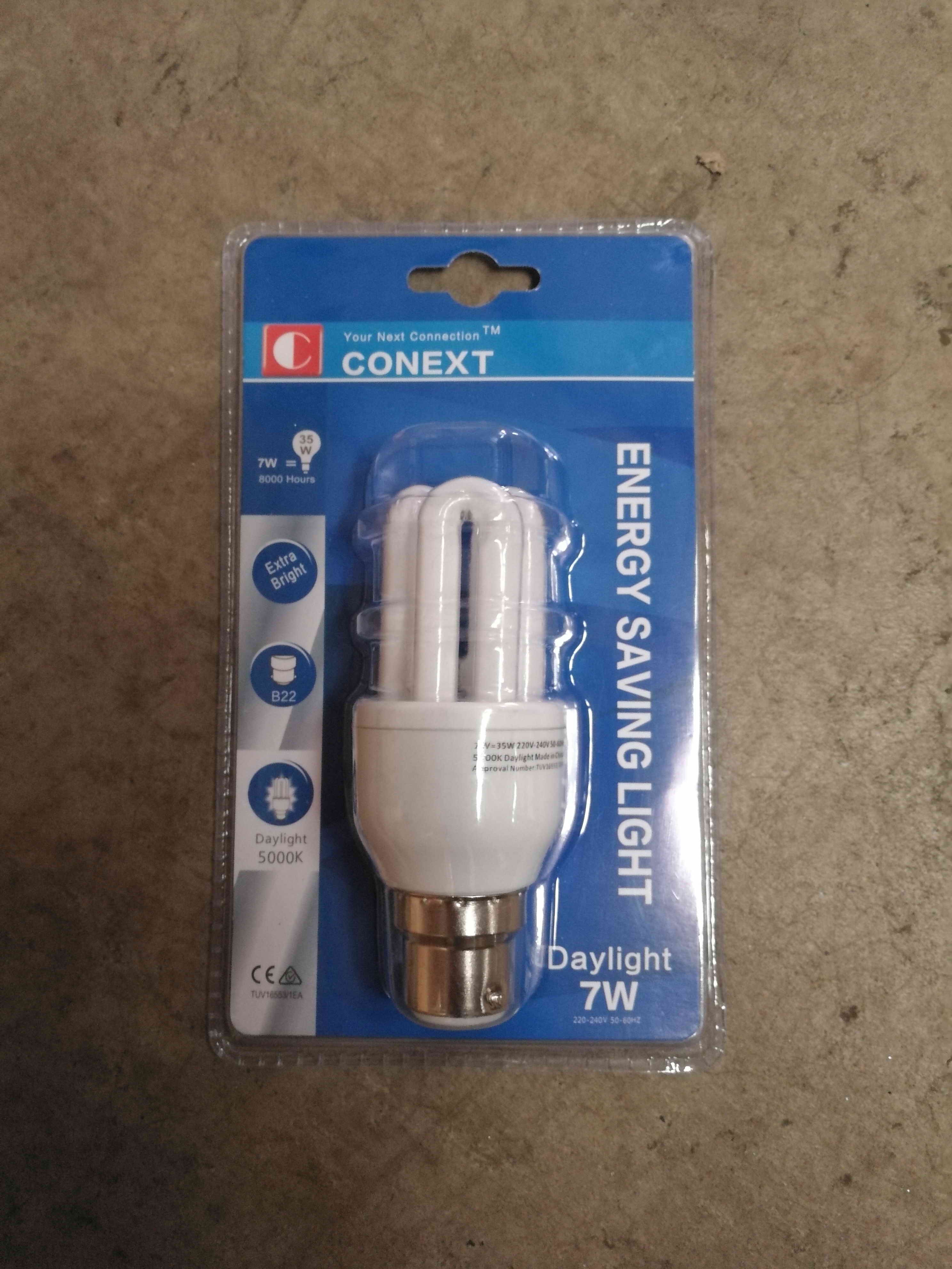 7w energy saving lamp bayonet