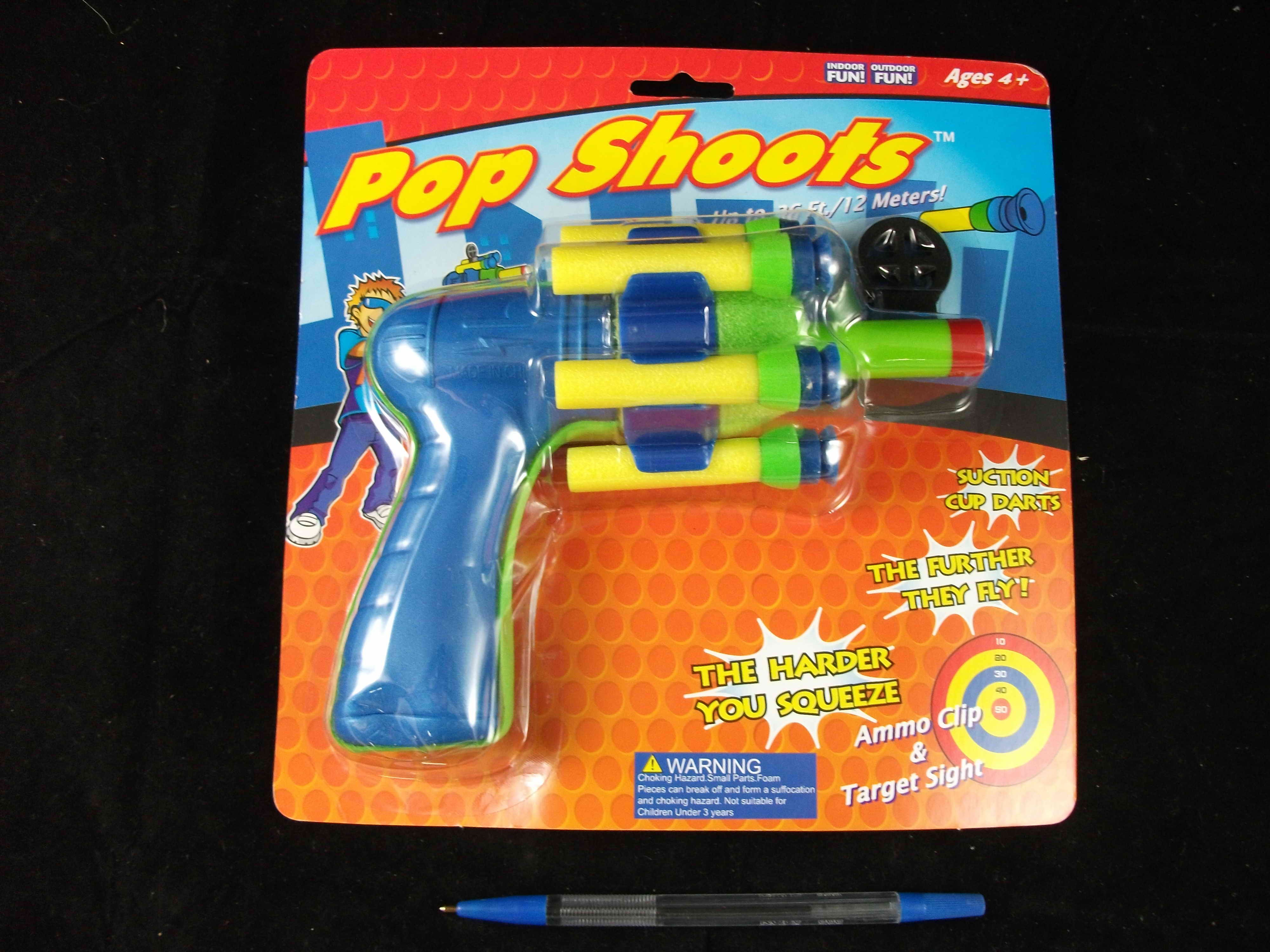 POP SHOOTS SQUEEZE GUN