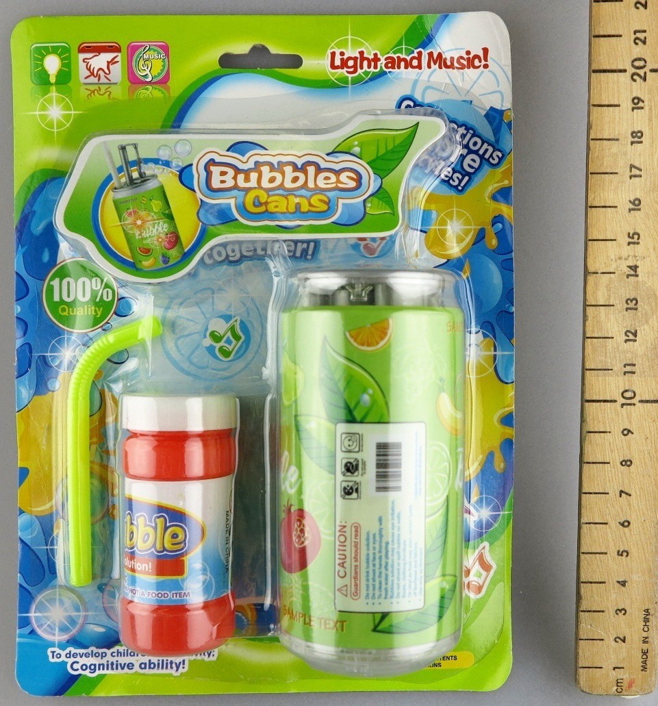 LIGHT AND MUSIC BUBBLE SET