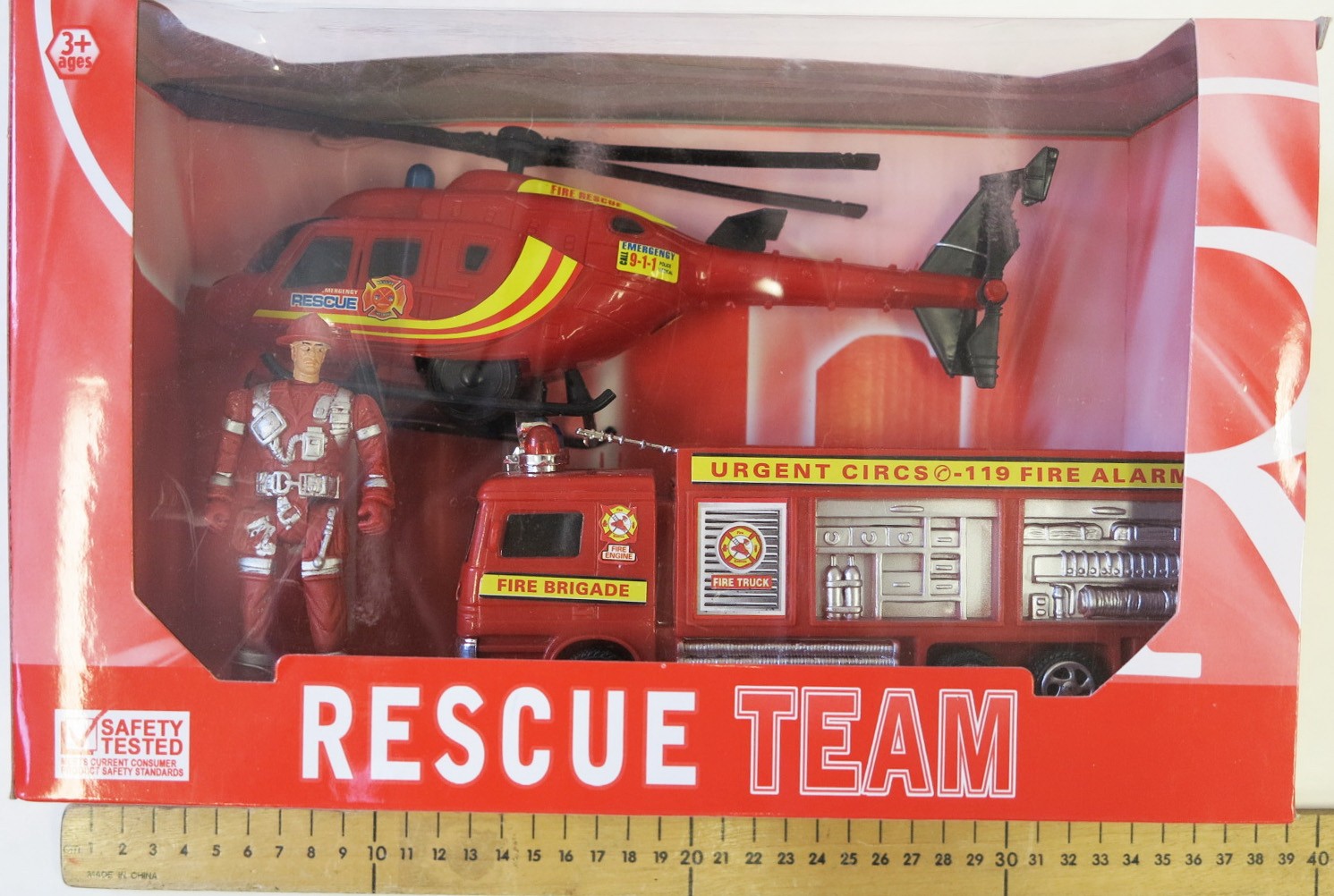 FIRE RESCUE PLAY SET