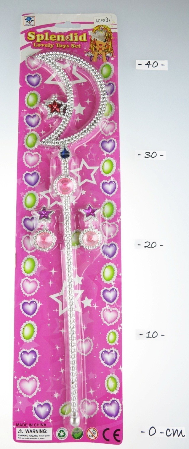 FAIRY WAND WITH EARING&RINGS