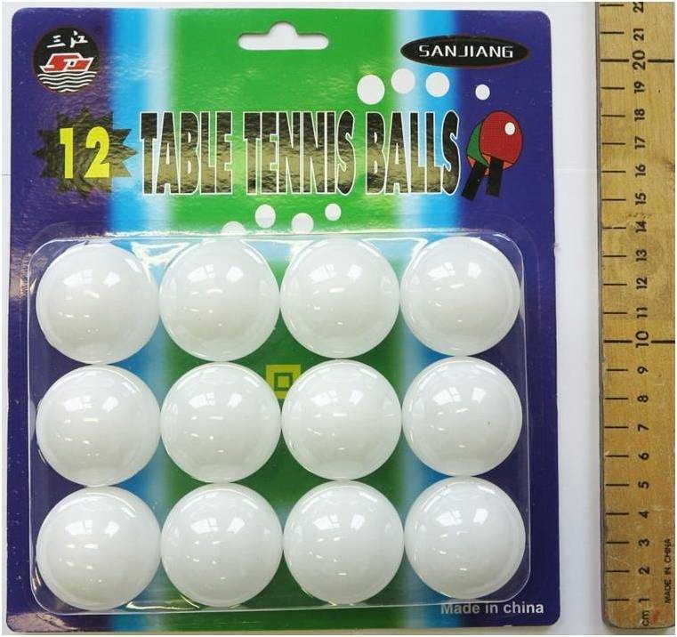 12PK TABLE TENNIS BALLS