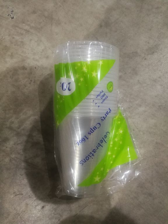 F6L, CLEAR CUPS 16OZ PK20