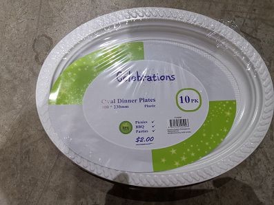 TY50509, OVAL PLATTERS 300X230MM PK10