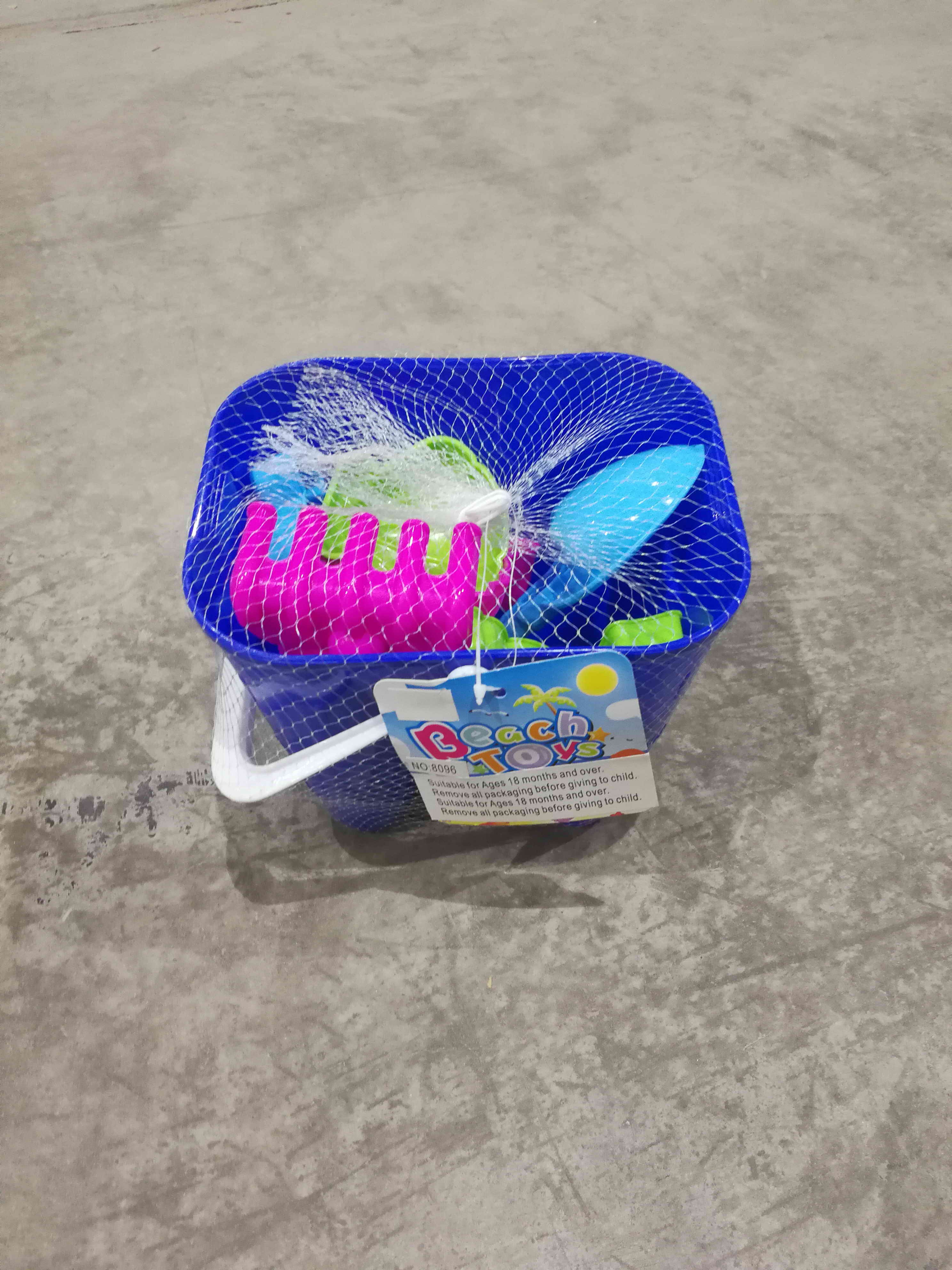 CASTLE SAND BUCKET JUMBO SET 8