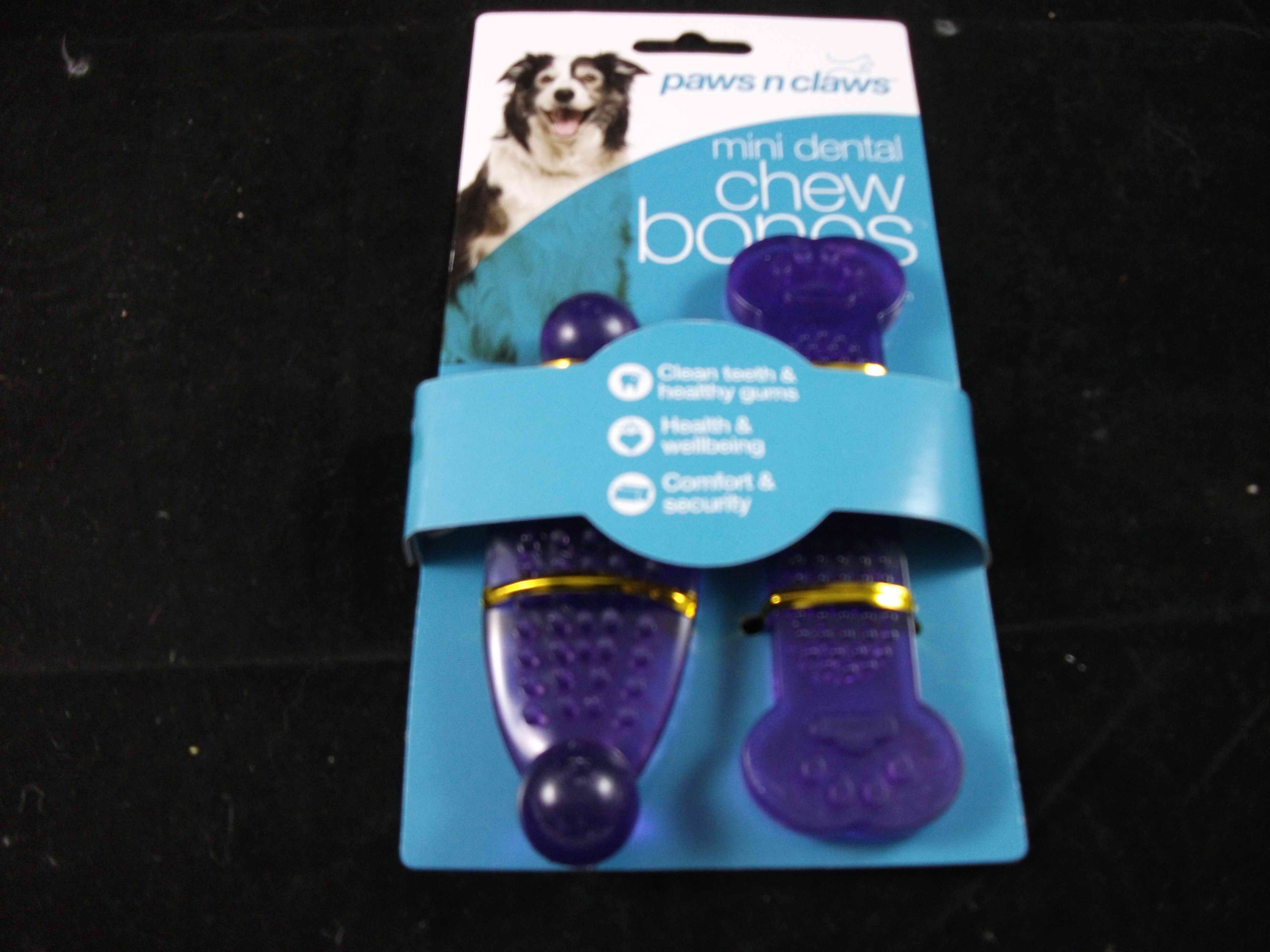 2PK MINI DENTAL CHEW BONES