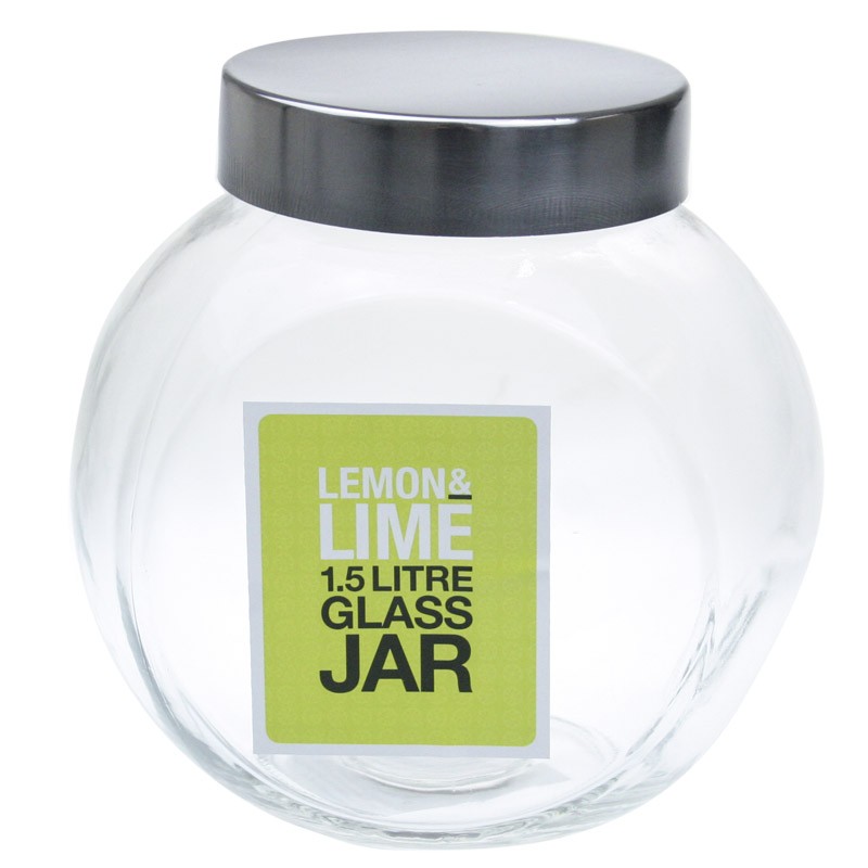 1.5L GLASS TILT JAR
