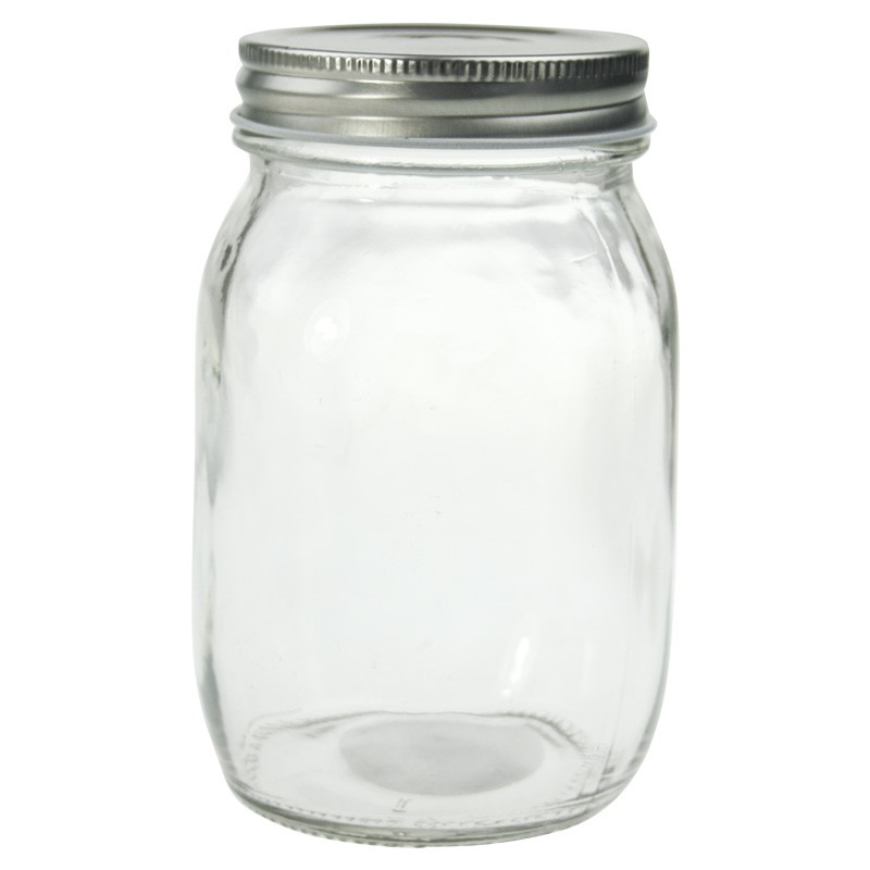 550ML CONSERVE JAR W/SILVER LID
