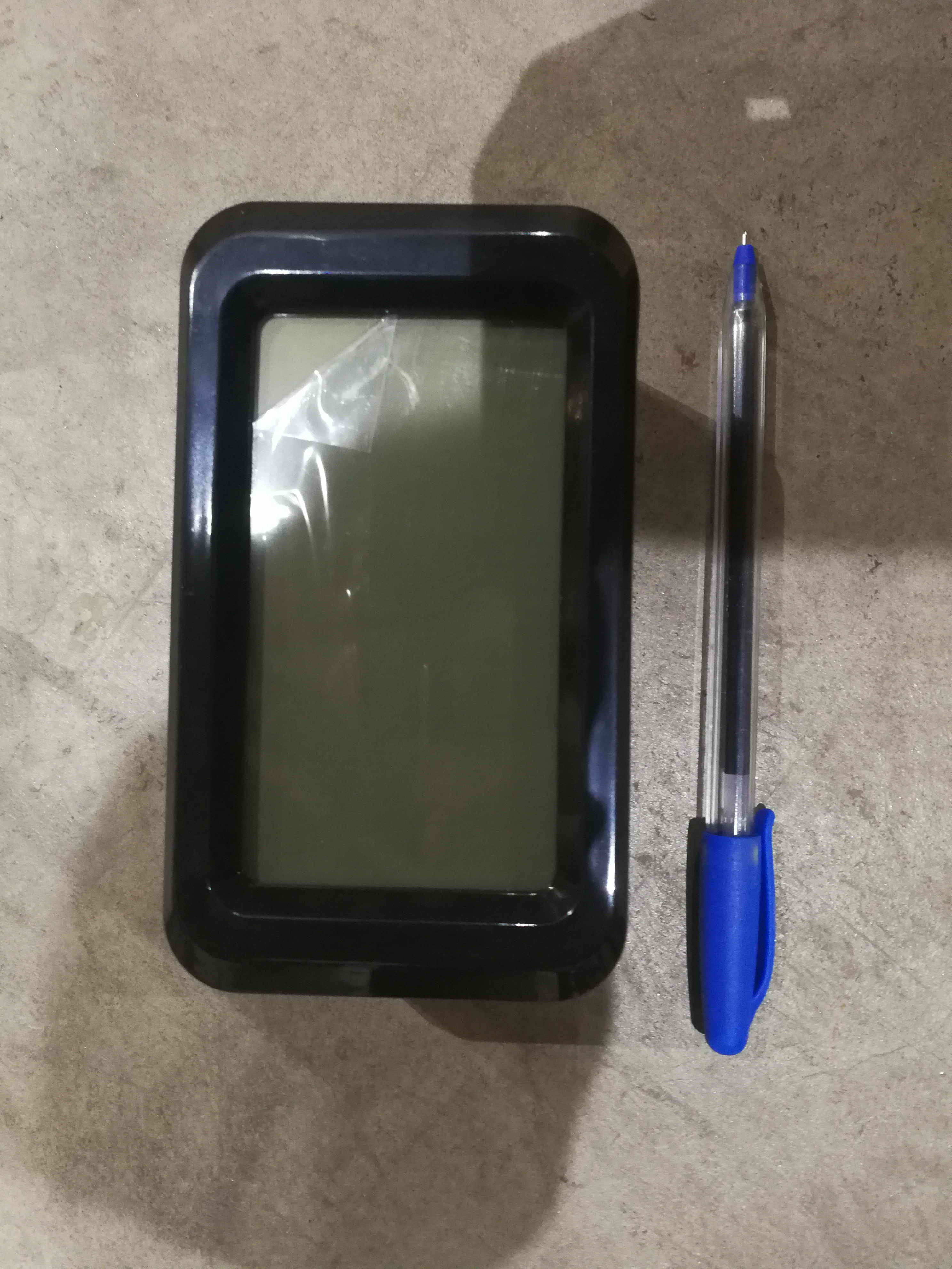 Digital rectangle table clock
