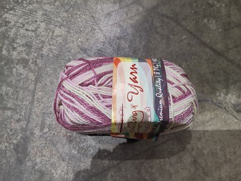 W0031, knitting wool multi color