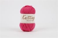 W1008, 100g Knitting Yarn Hot Pink