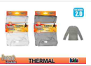 WIN-1027, 1Pce Kids Thermal Top Asst Sizes