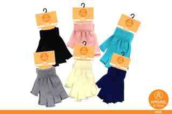 WIN-1242, 1Pair Kids Fingerless Gloves