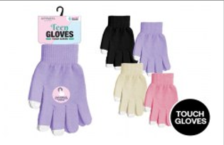 WIN-2484, 1Pair Teens Touch Gloves